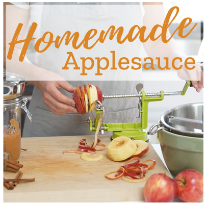 Homemade Applesauce? Easier than you think.