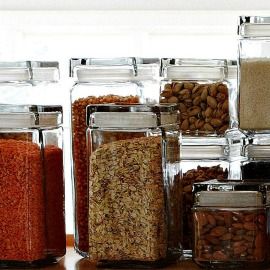 Pantry Organization: What you see is what you eat