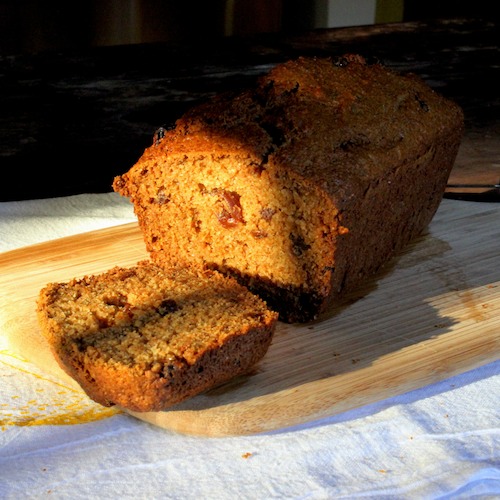 Raisin Quick Bread from 100 Days of Real Food Cookbook